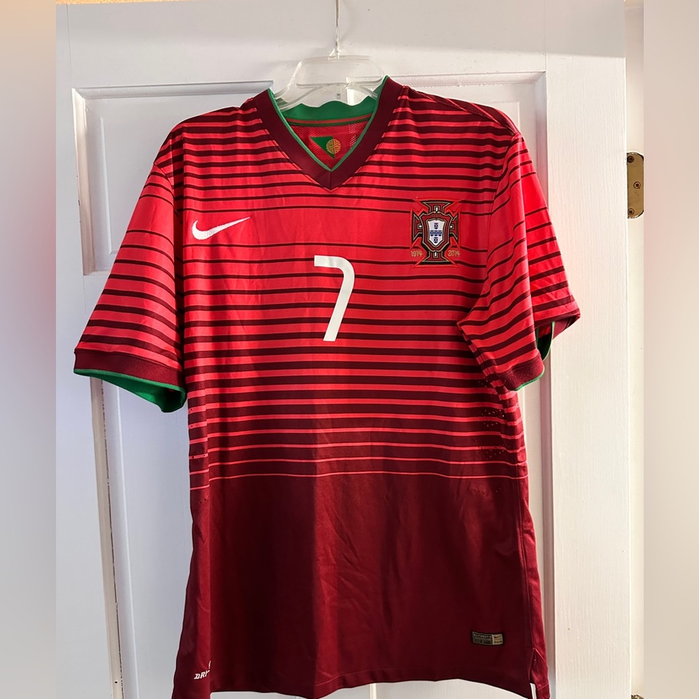 Nike Men's Red Portugal Soccer Jersey